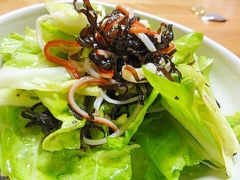 誰でも簡単!5分でできる塩キャベツ♪